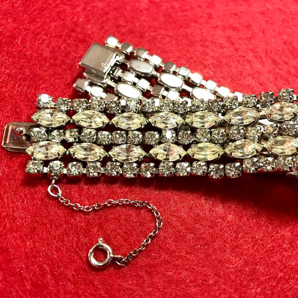 Sherman Rhinestone Bracelet - Picture 5 of 10